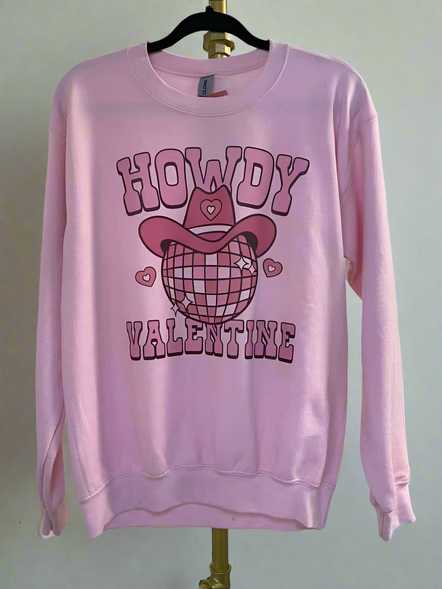 Howdy Valentine Crewneck