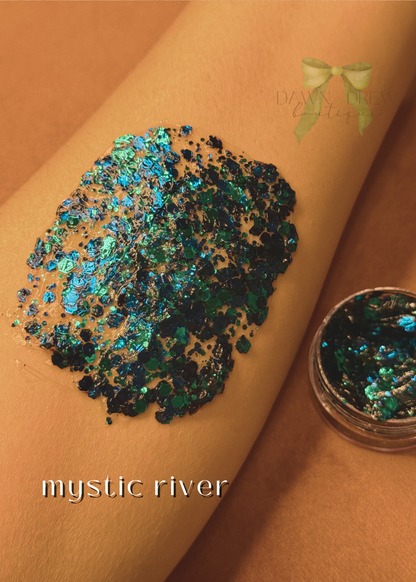 HAIR GLITTER: Mystic River - November Sub Color
