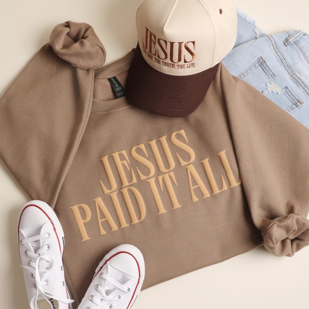 Jesus Paid It All Crewneck