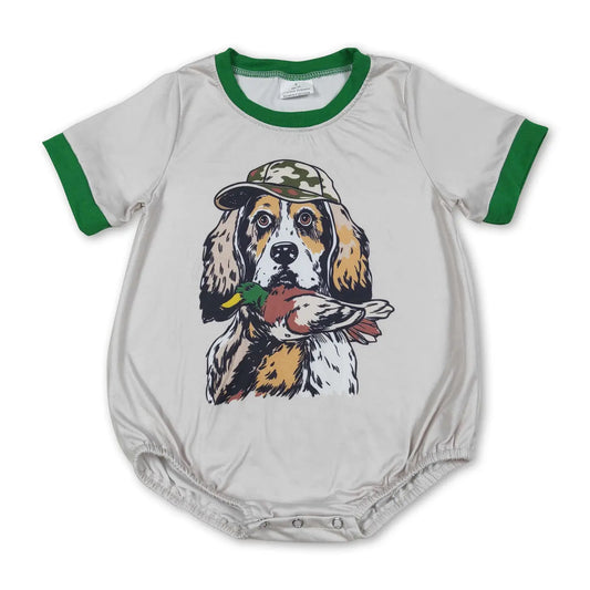 Hunting Dog Bubble Romper