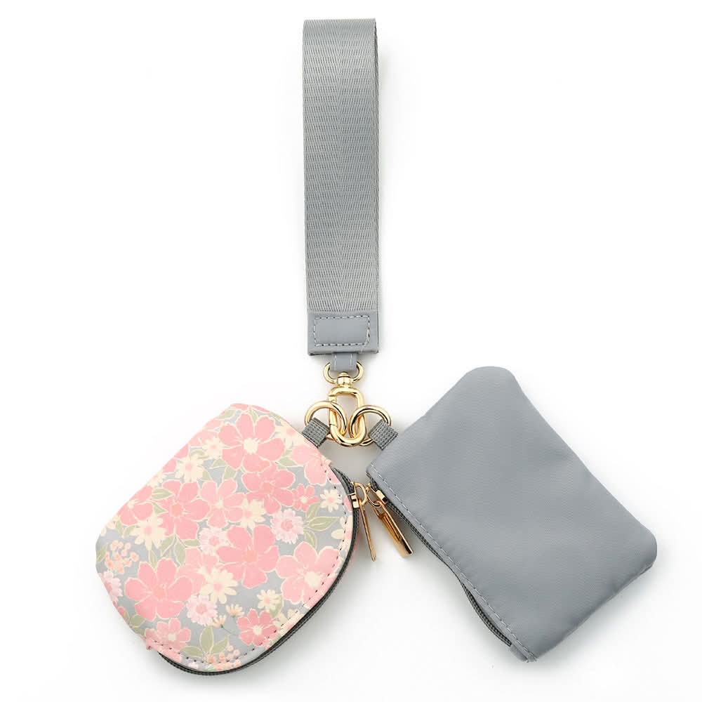 Floral Pouch Wristlet - CLOSES 11/9