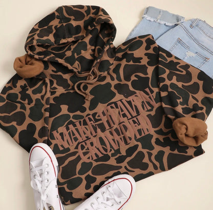 Make Heaven Crowded Duck Camo Hoodie