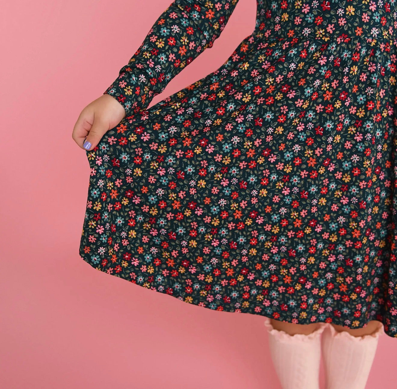 Isabelle Bamboo - Button Twirl Dress