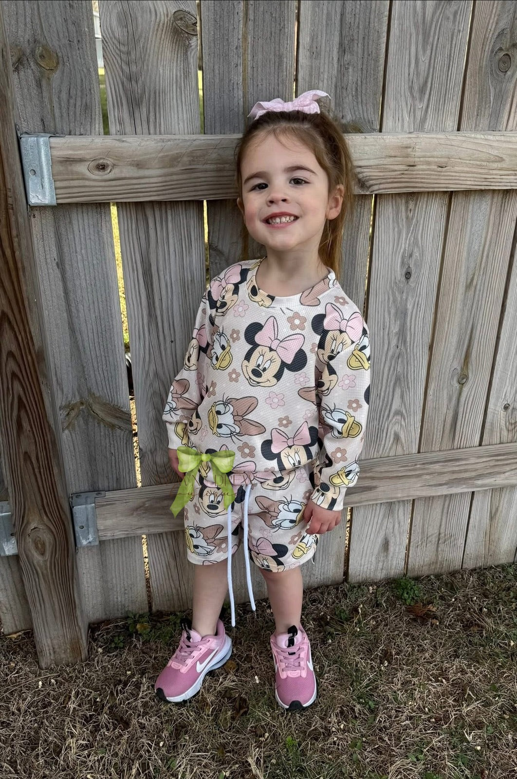 Custom Waffle Long Sleeve & Shorts Sets - CLOSES 10/5