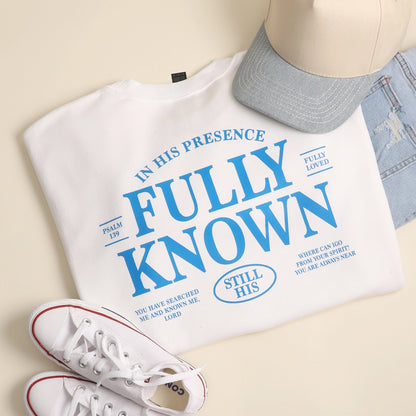 Fully Known Psalm 139 Crewneck