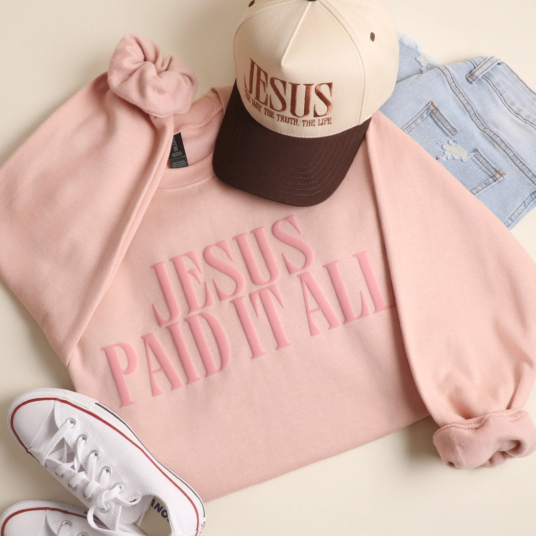 Jesus Paid It All Crewneck