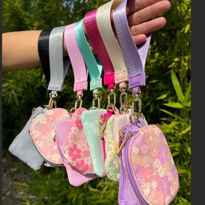 Floral Pouch Wristlet - CLOSES 11/9