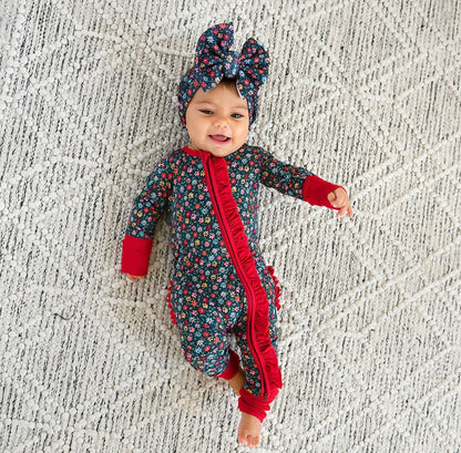 Isabelle Bamboo - Ruffle Zippie