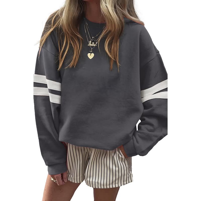 Oversized Varsity Crewneck