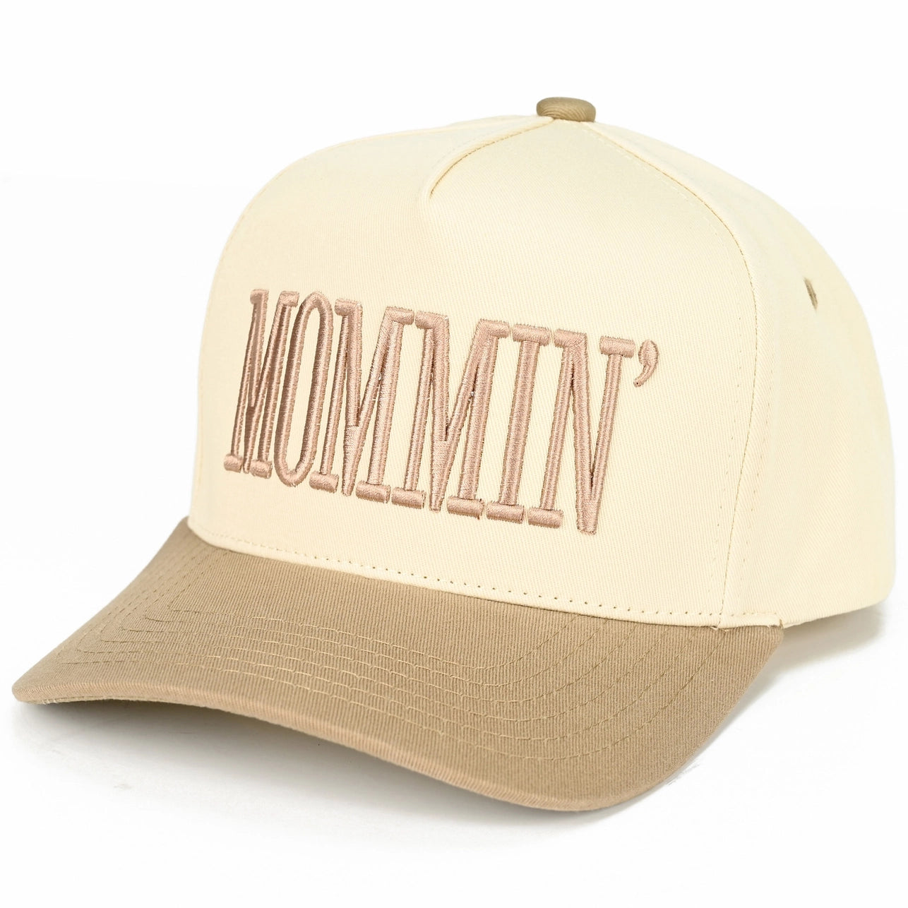 Mommin' Embroidered Snapback Trucker Hat