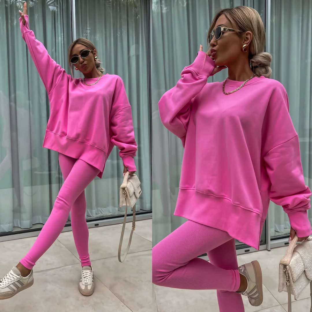 Crewneck Sweatshirt + Leggings
