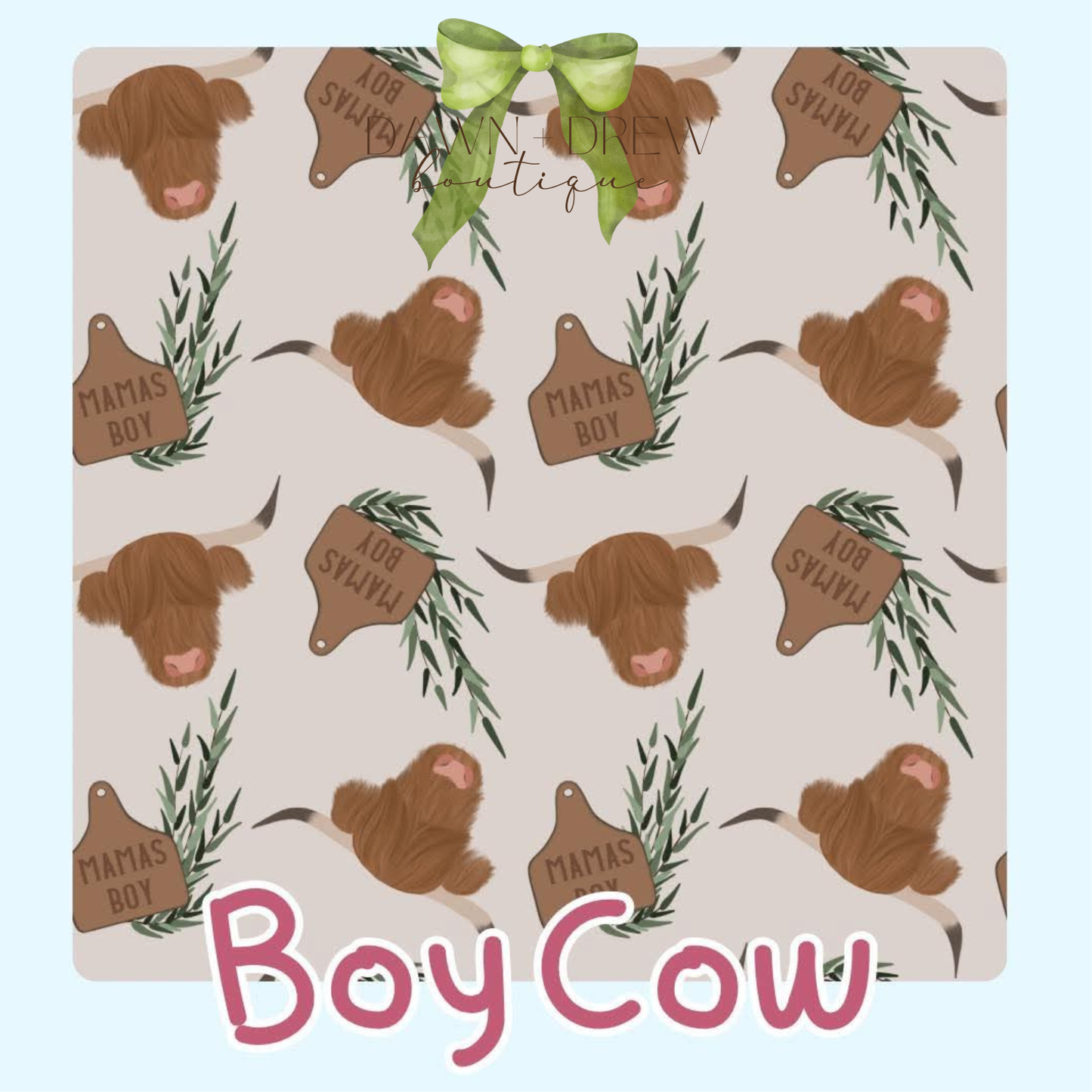 DEAR MAMA BAMBOO — CLOSES 2/19