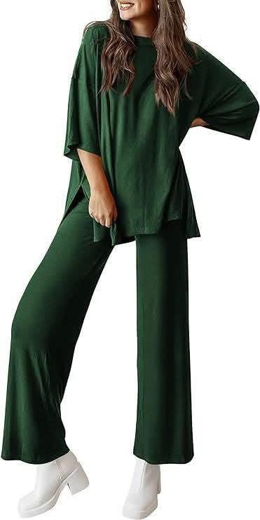 Women’s Solid Pant Set