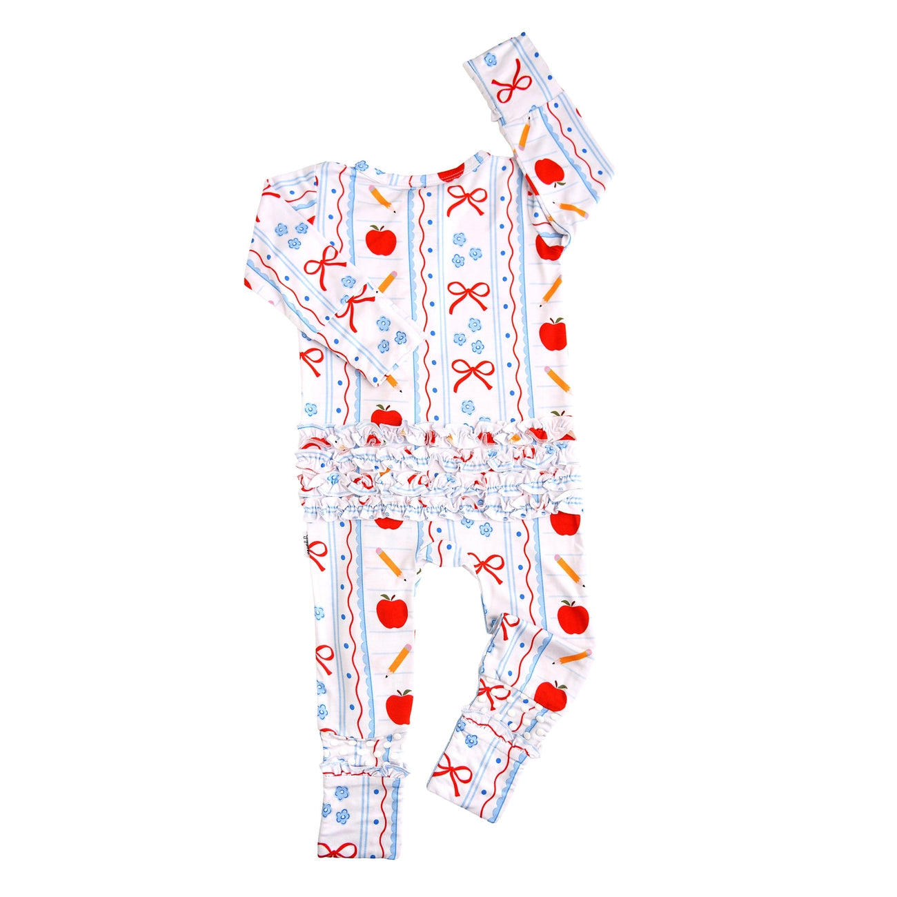 Macy Bamboo - Ruffle Zippie