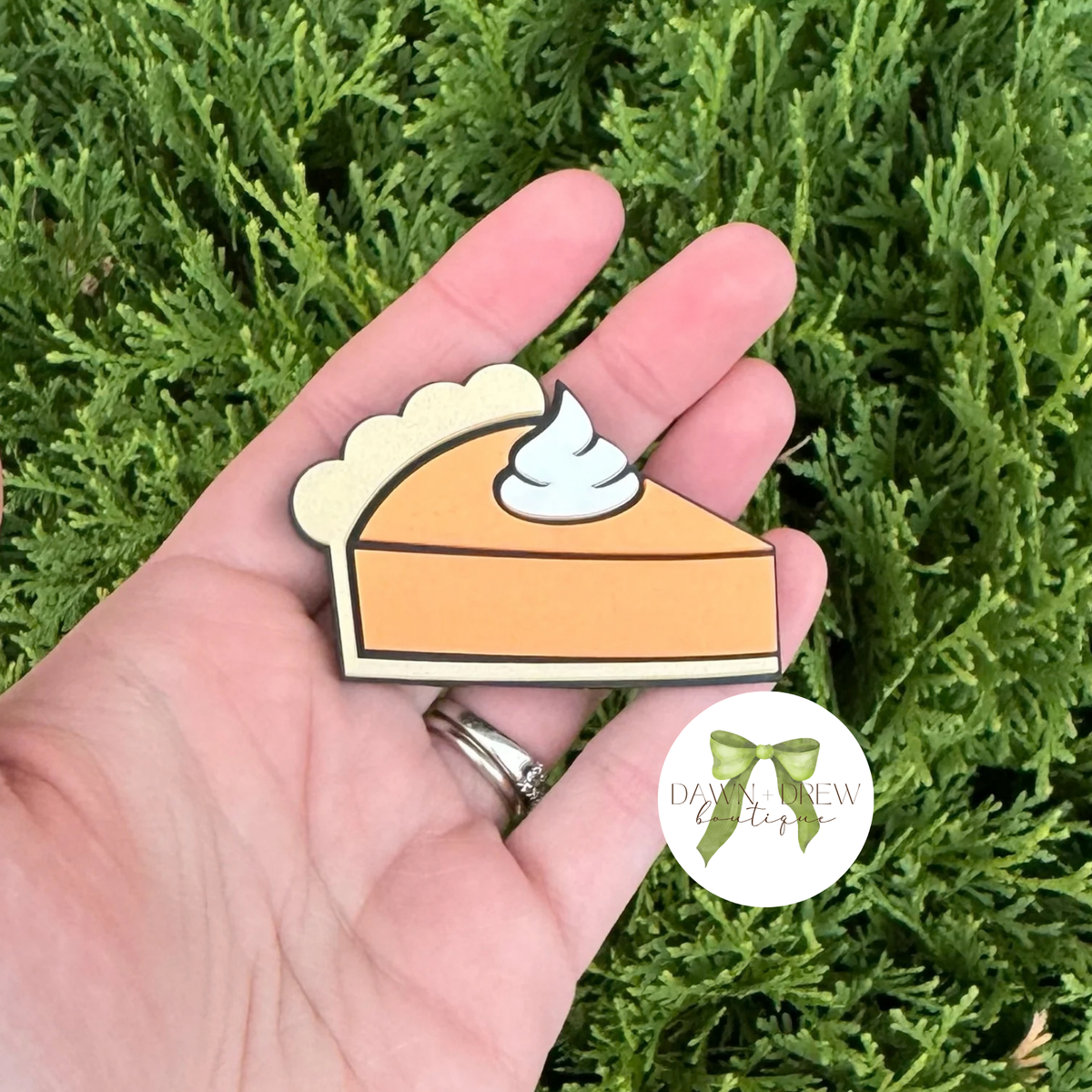 Pumpkin Pie Hair Clip