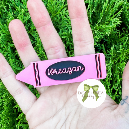 Crayon Hair Clip