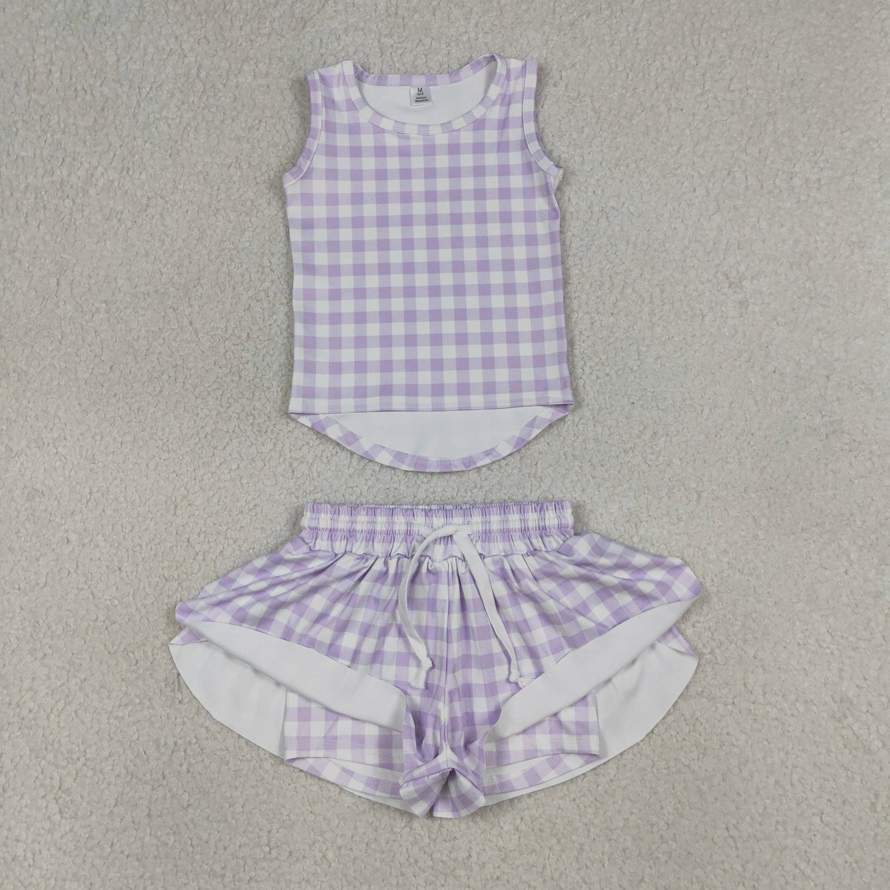 Gingham Tank & Butterfly Shorts - CLOSES 7/6