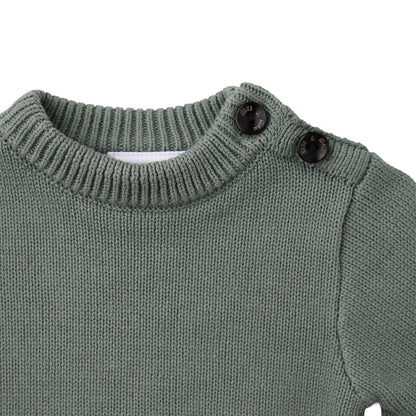 Eucalyptus Knit Sweater Romper