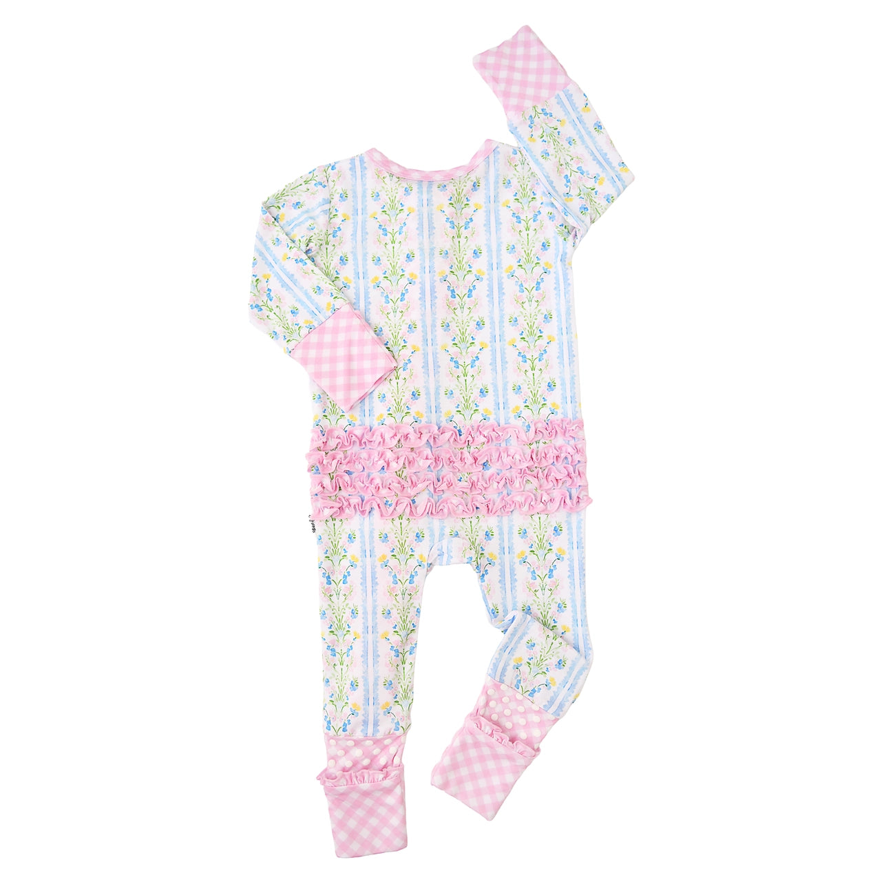 Nora Bamboo - Ruffle Zippie