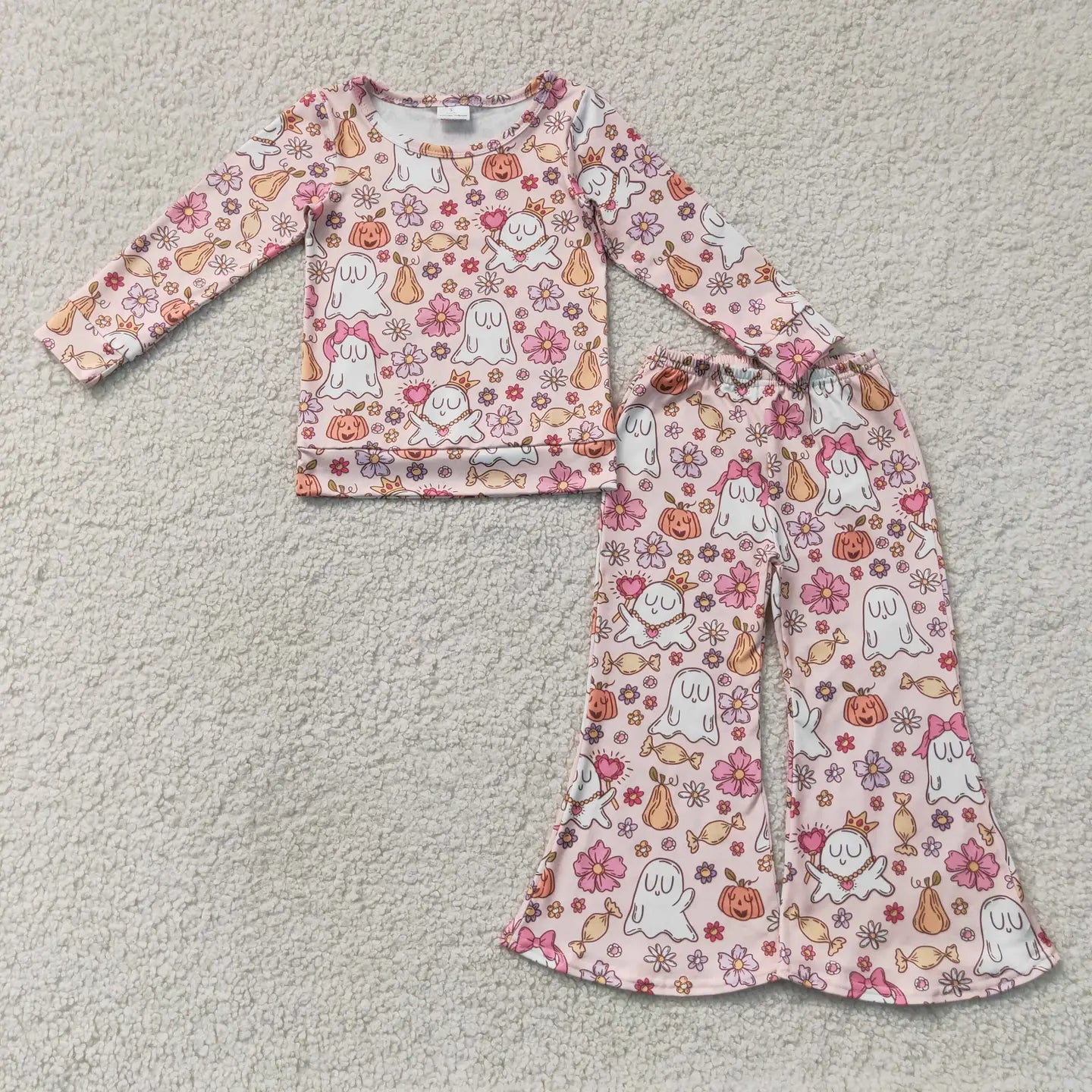 Girlie Ghost Top & Flare Pants
