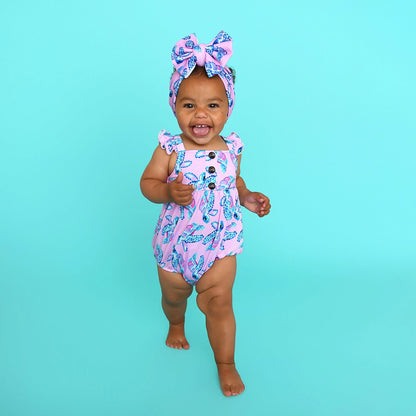 Waverly Bamboo - Flutter Bubble Romper