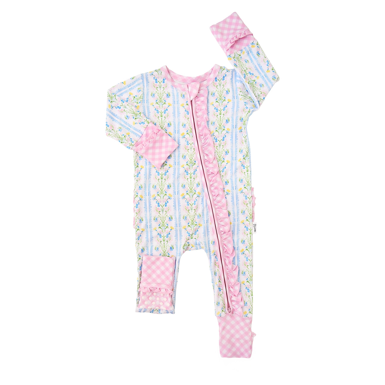 Nora Bamboo - Ruffle Zippie