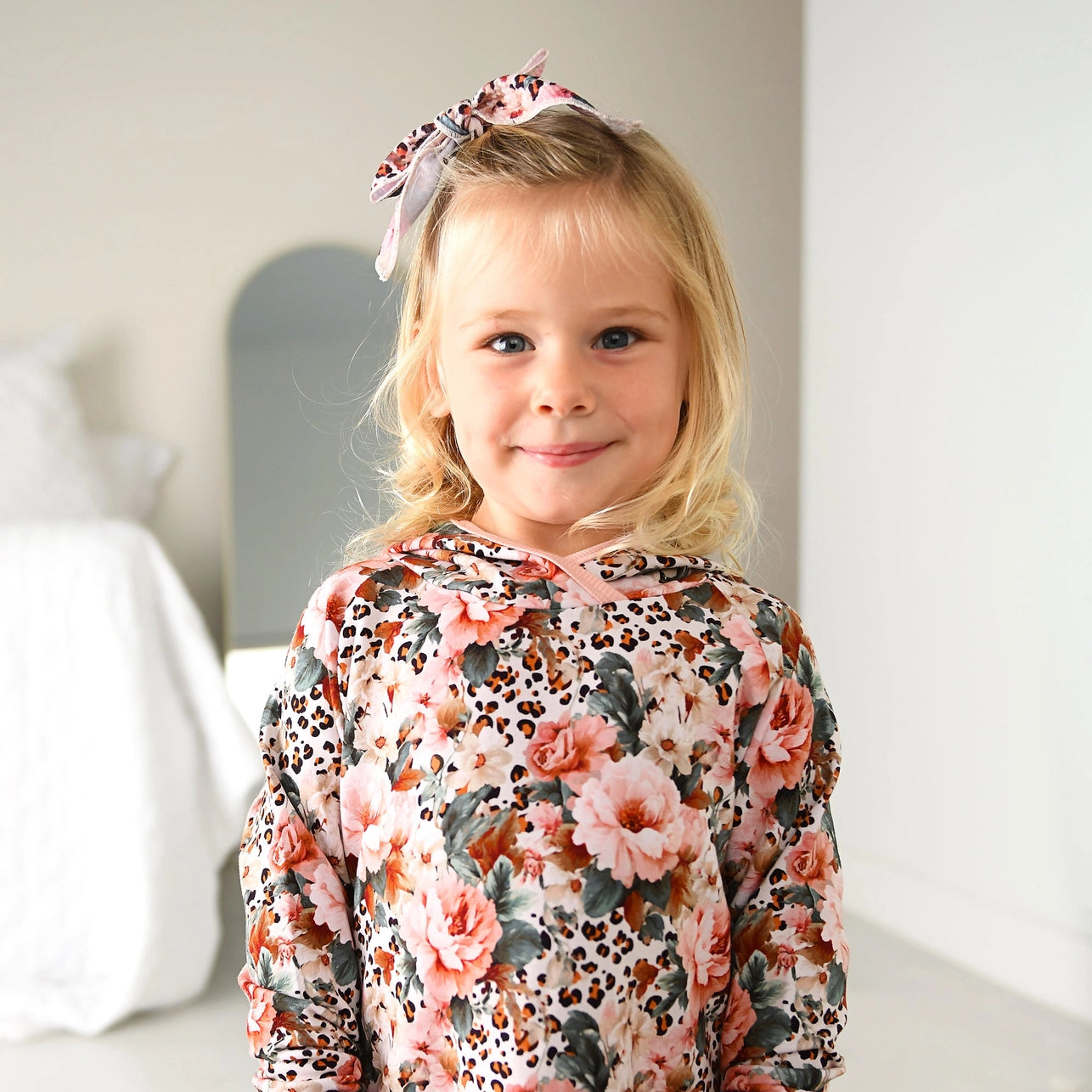 Laura Floral Hooded Sweatsuit Set
