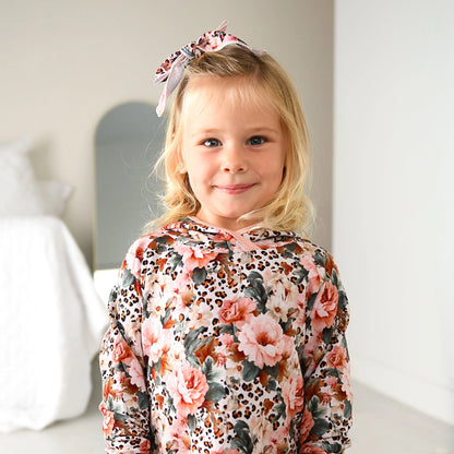 Laura Floral Hooded Sweatsuit Set