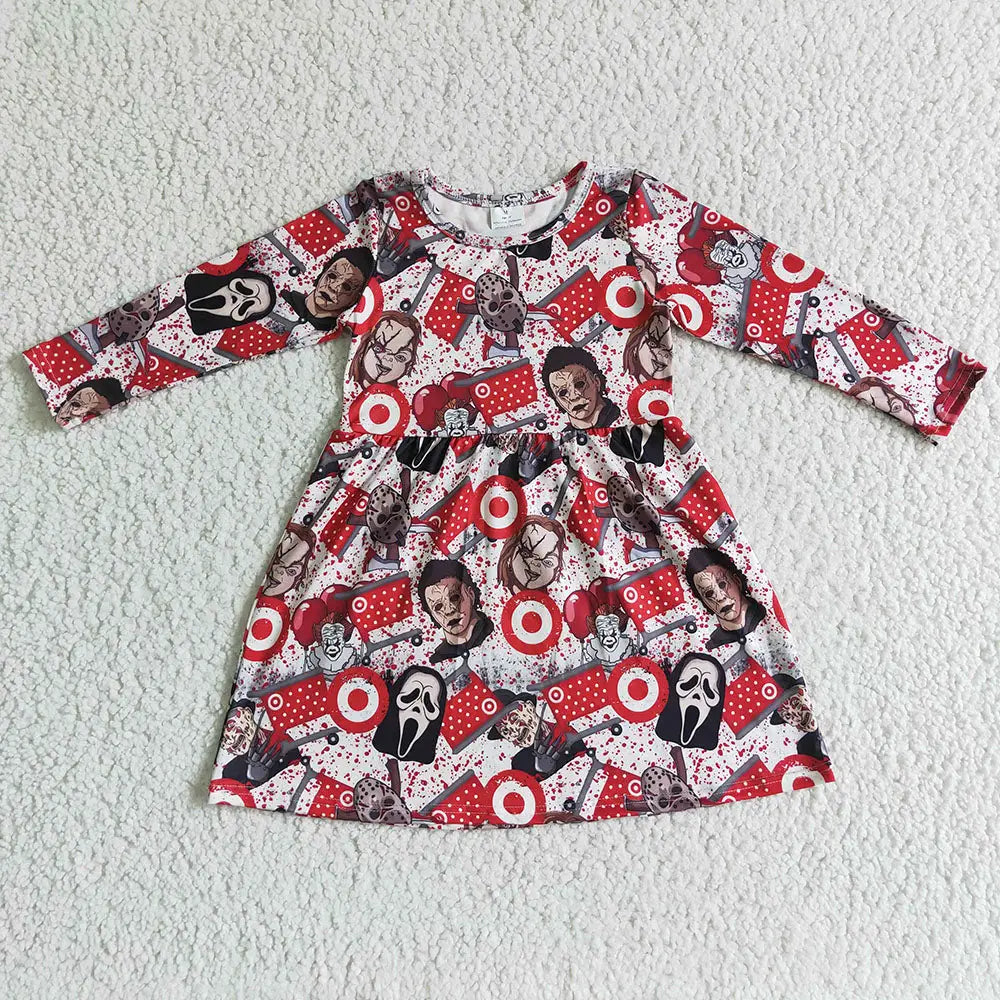 Scary Red Circle Dress