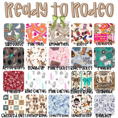 READY TO RODEO BAMBOO — CLOSES 10/15