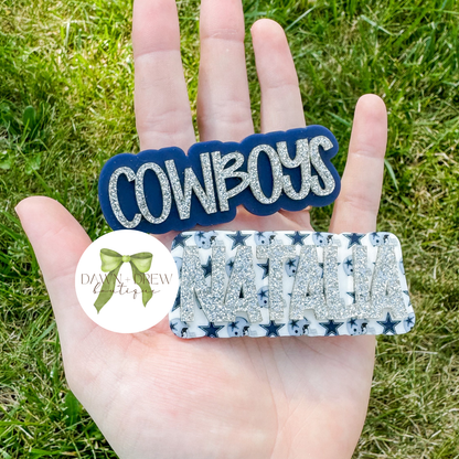 Custom Football Team Clips — CLOSES 6/19