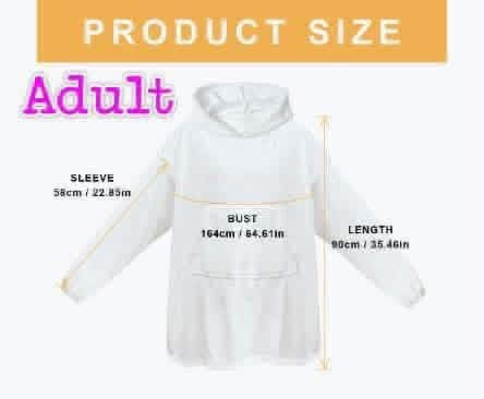 Custom Blanket Hoodie — CLOSES 7/27