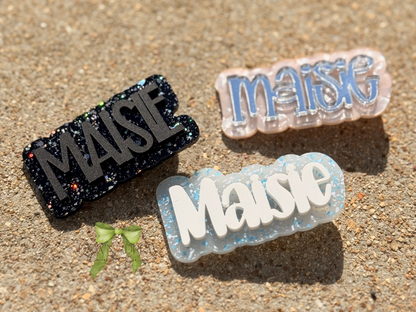Custom Nameplate Clips — CLOSES 6/19