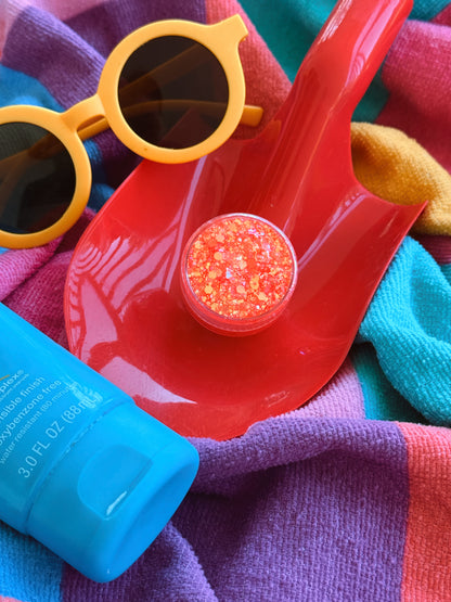 HAIR GLITTER: Neon Heatwave