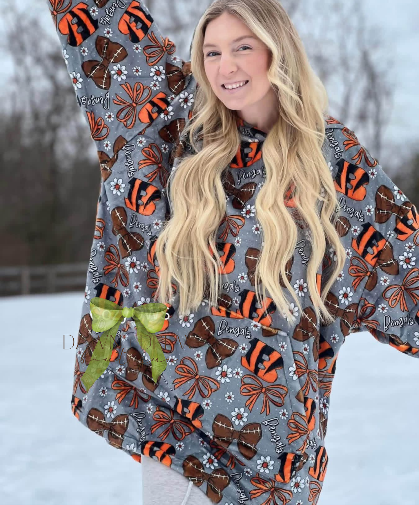 Custom Blanket Hoodie — CLOSES 7/27