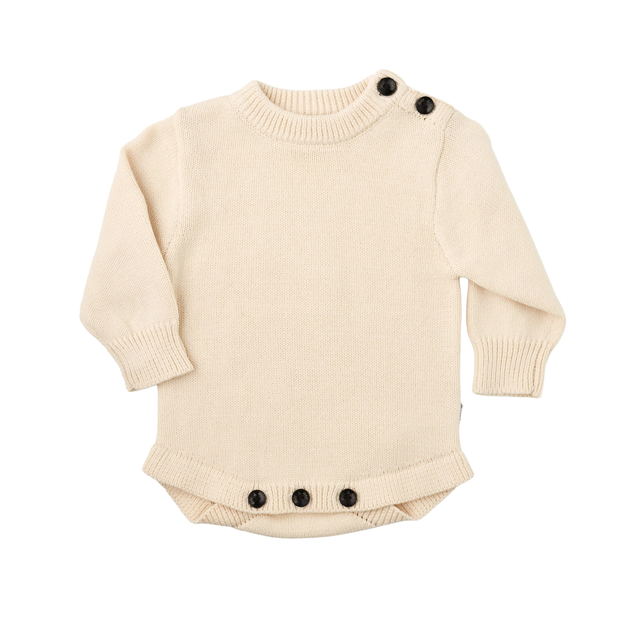 Oatmeal Knit Sweater Romper