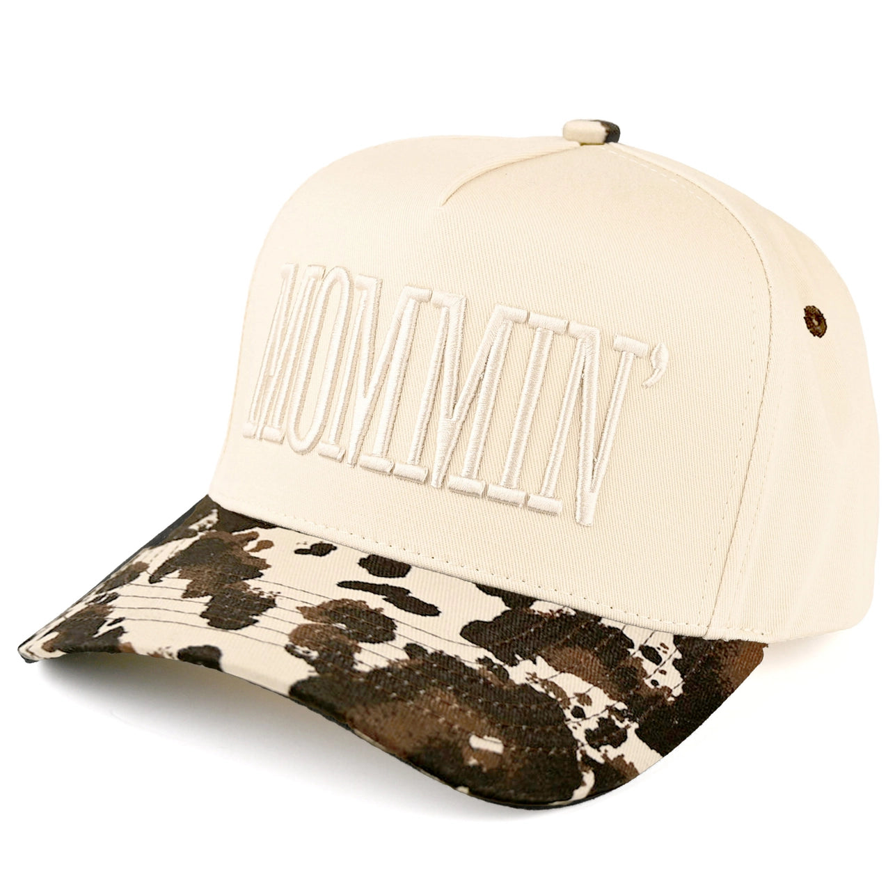 Mommin' Embroidered Snapback Trucker Hat