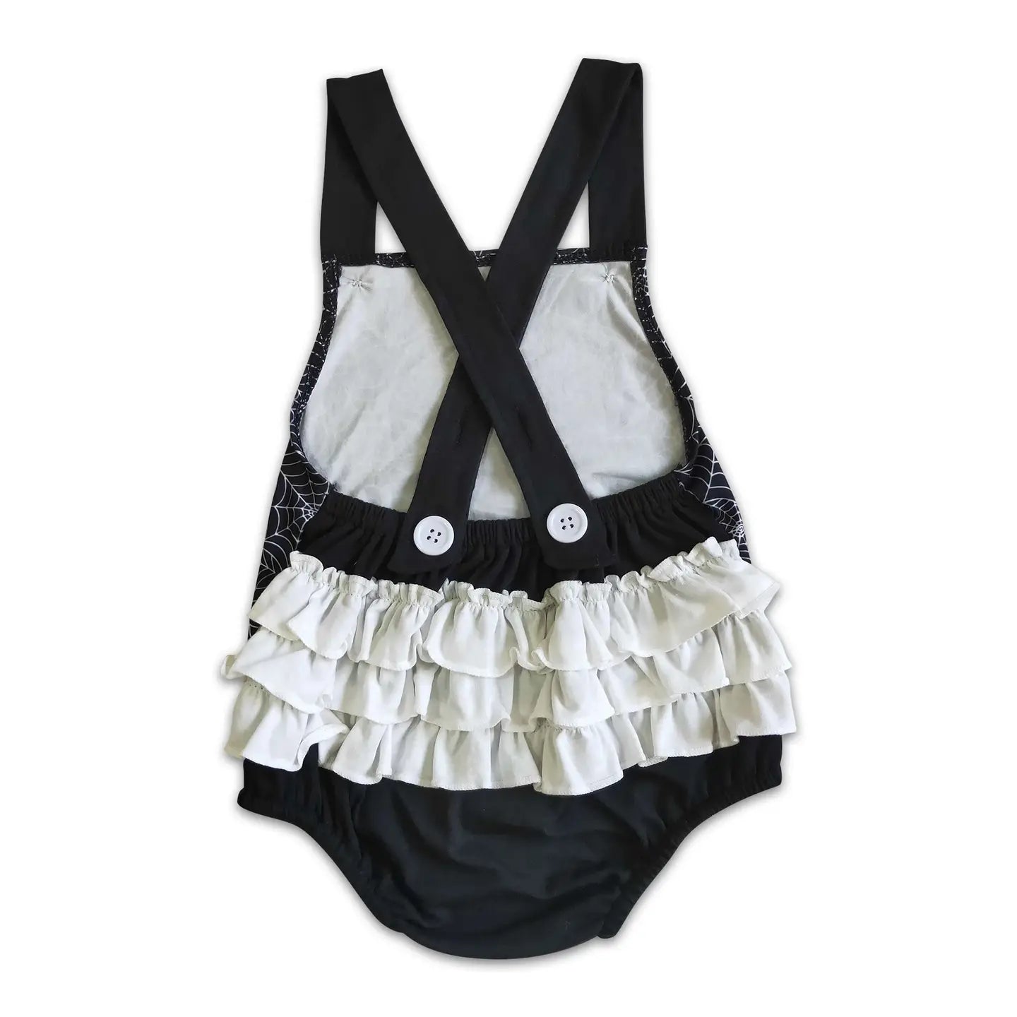 Spiderweb Ruffle Romper
