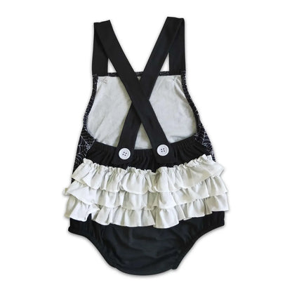Spiderweb Ruffle Romper