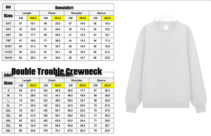 Custom Split Crew Necks — CLOSES 9/7
