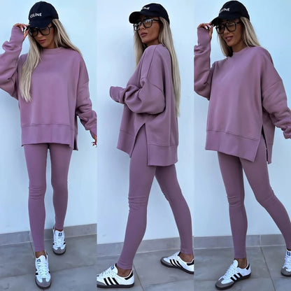 Crewneck Sweatshirt + Leggings
