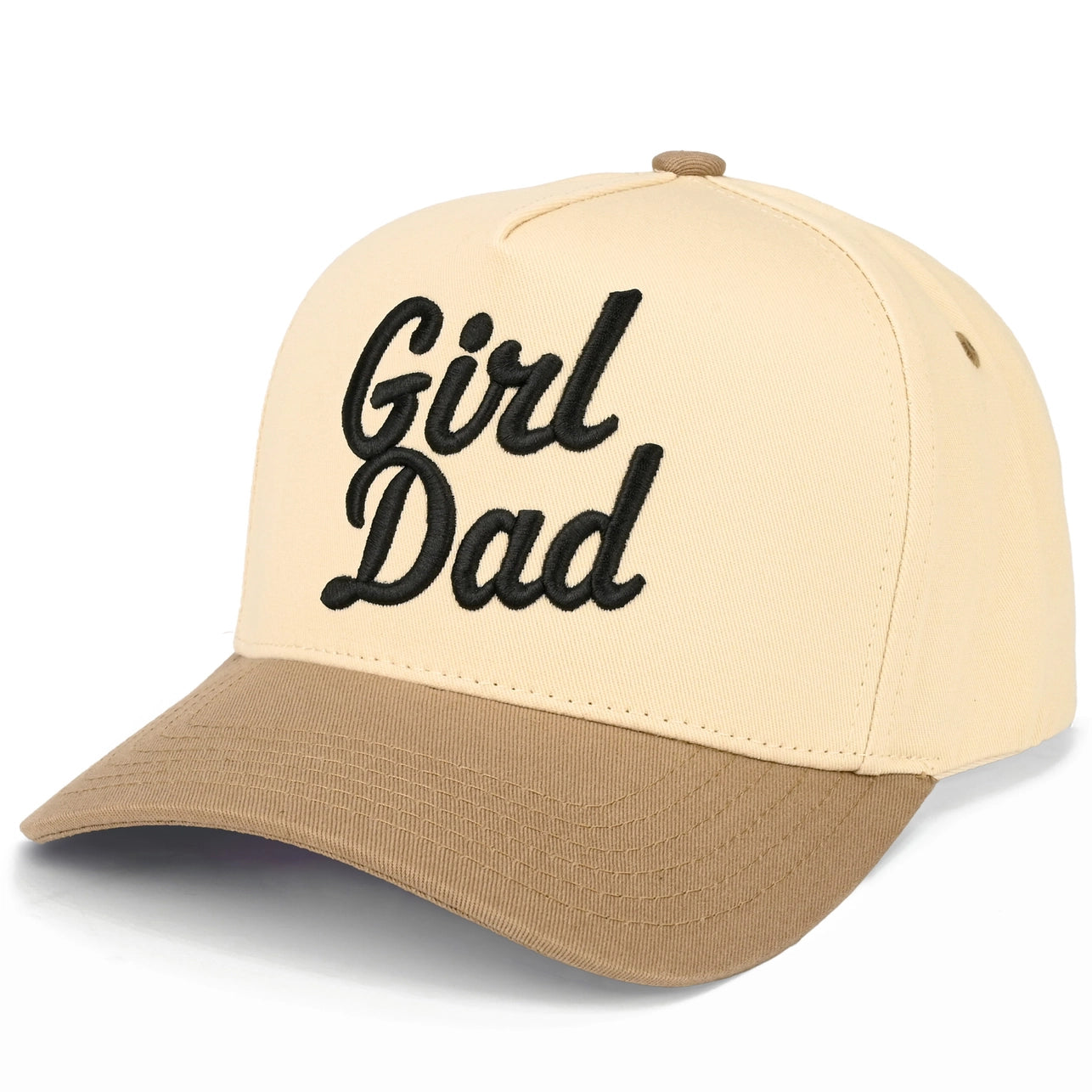 Girl Dad Embroidered Snapback Trucker Hat