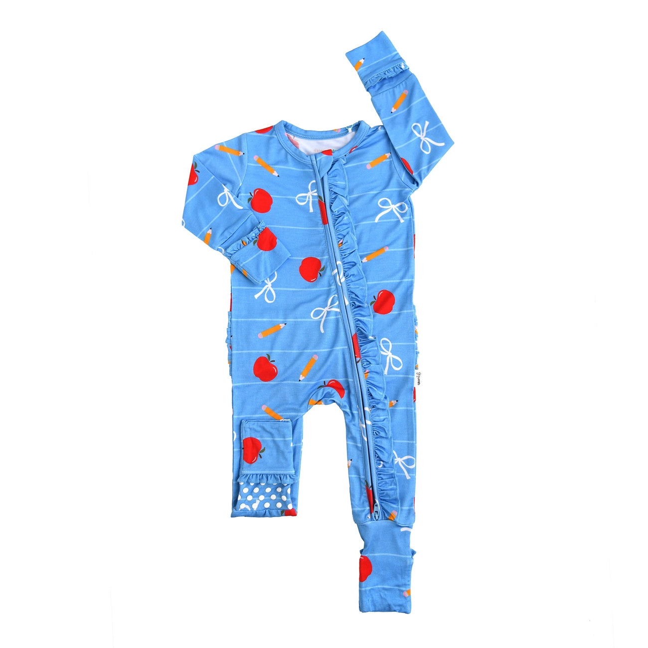 Quinn Bamboo - Ruffle Zippie