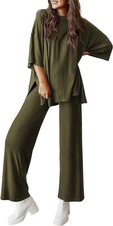 Women’s Solid Pant Set