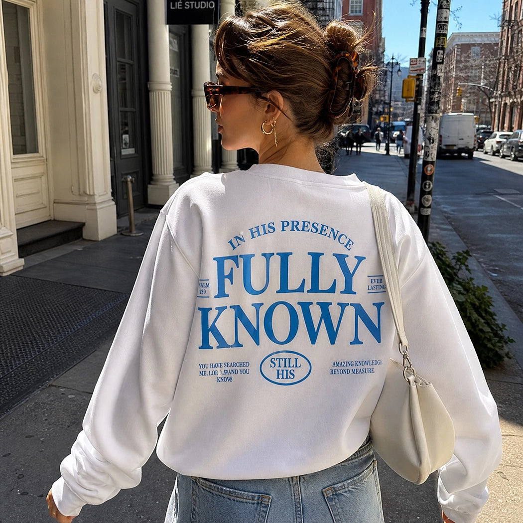 Fully Known Psalm 139 Crewneck
