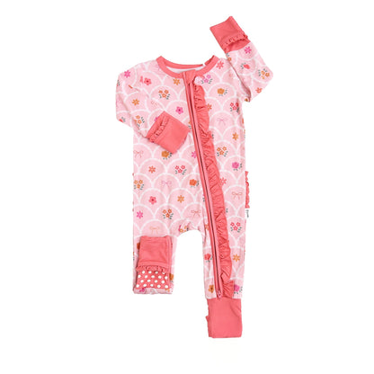 Everleigh Bamboo - Ruffle Zippie