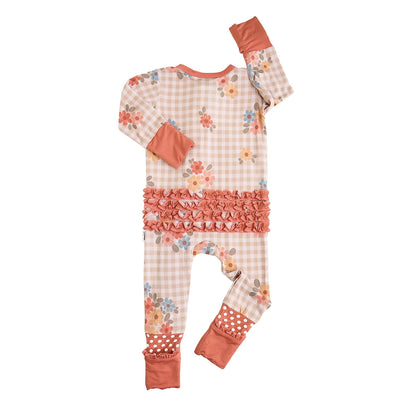 Callie Bamboo - Ruffle Zippie