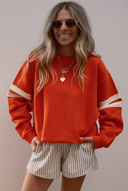 Oversized Varsity Crewneck