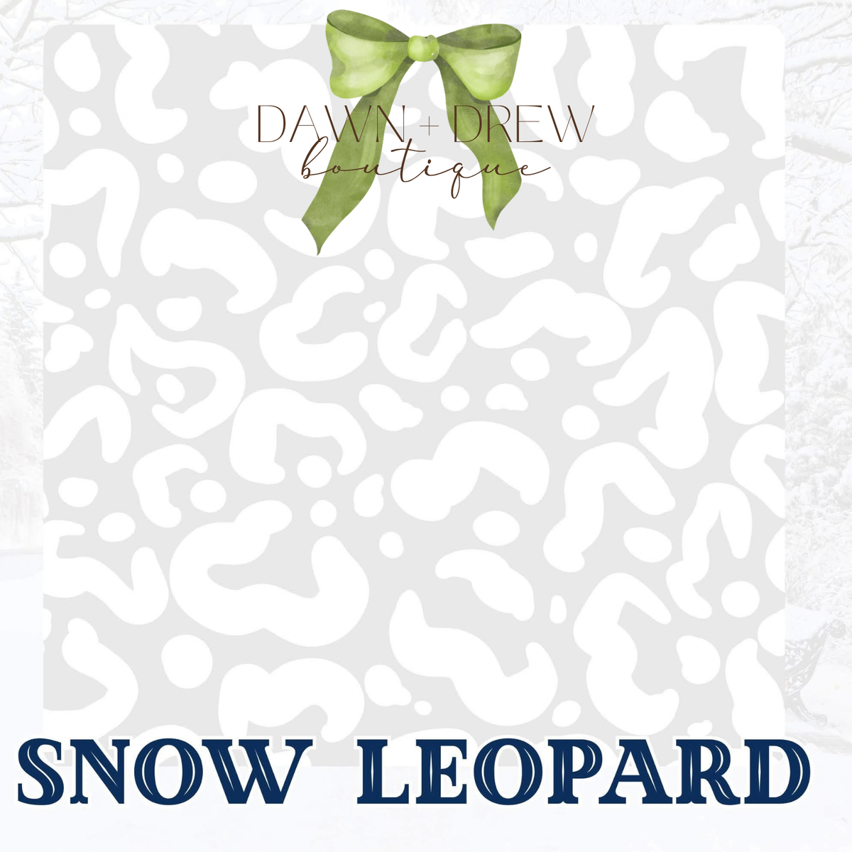 WINTER WONDERLAND BAMBOO — CLOSES 9/28