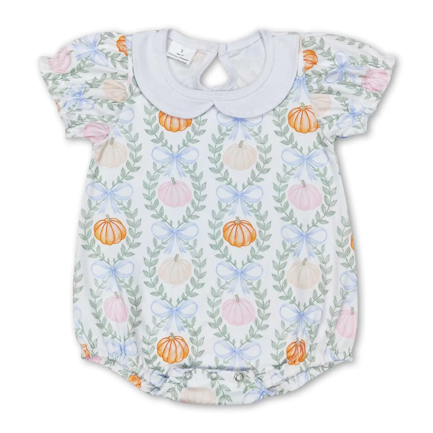Coquette Pumpkin Romper